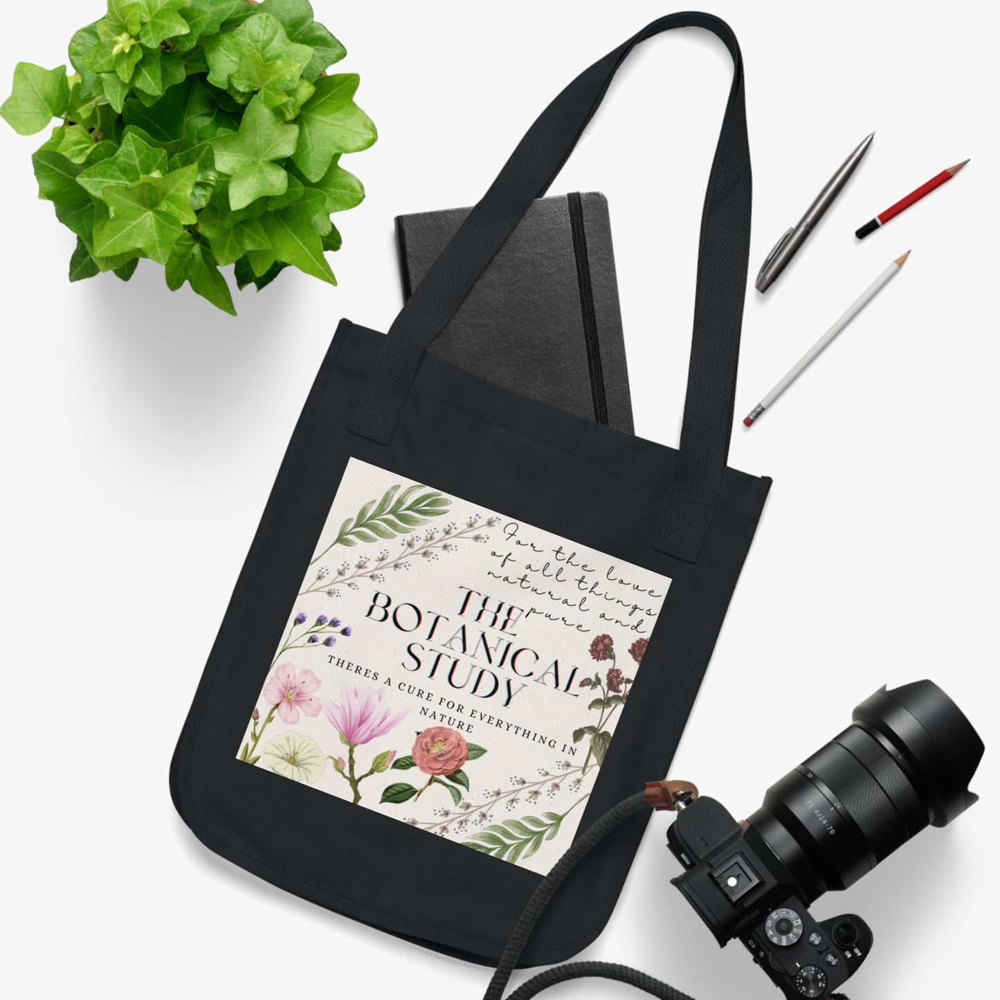 The Botanical Study - Organic Canvas Tote Bag