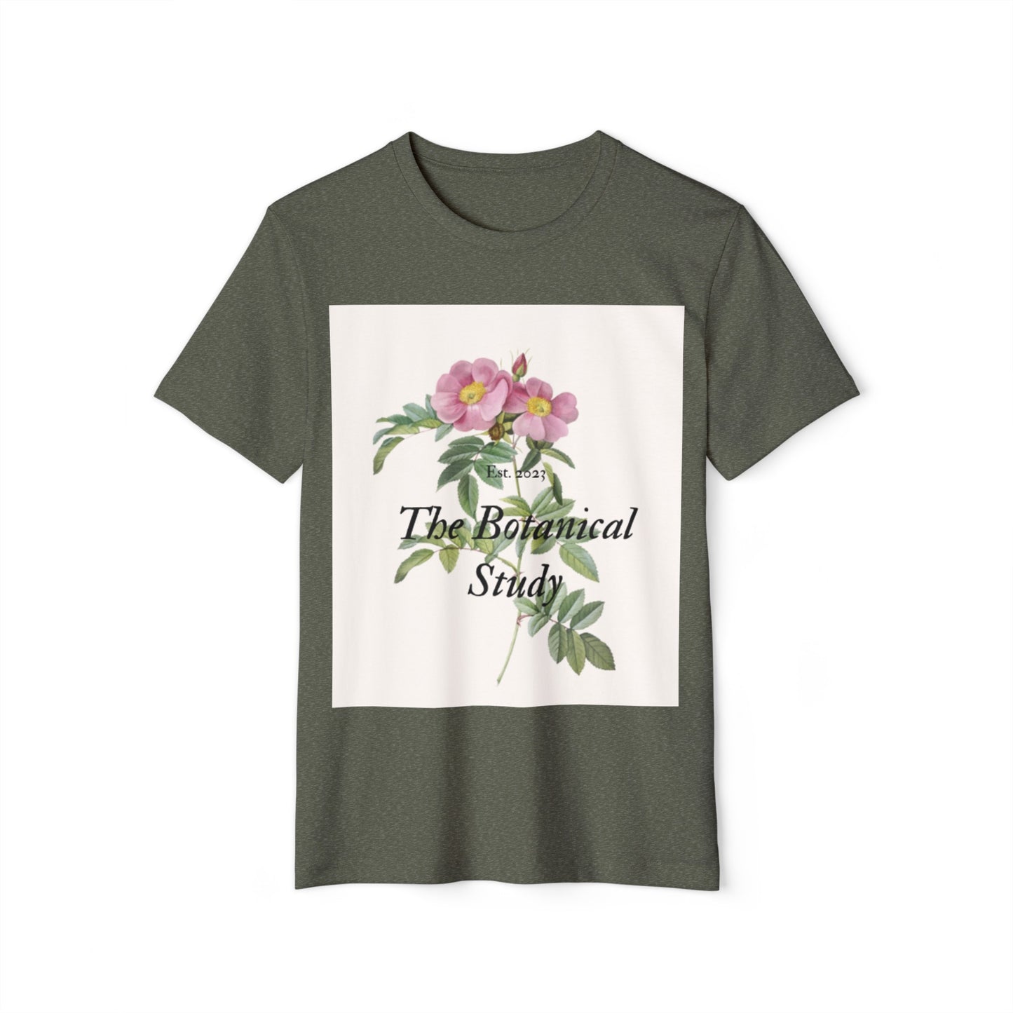 The Botanical Study - Unisex Recycled Organic T-Shirt