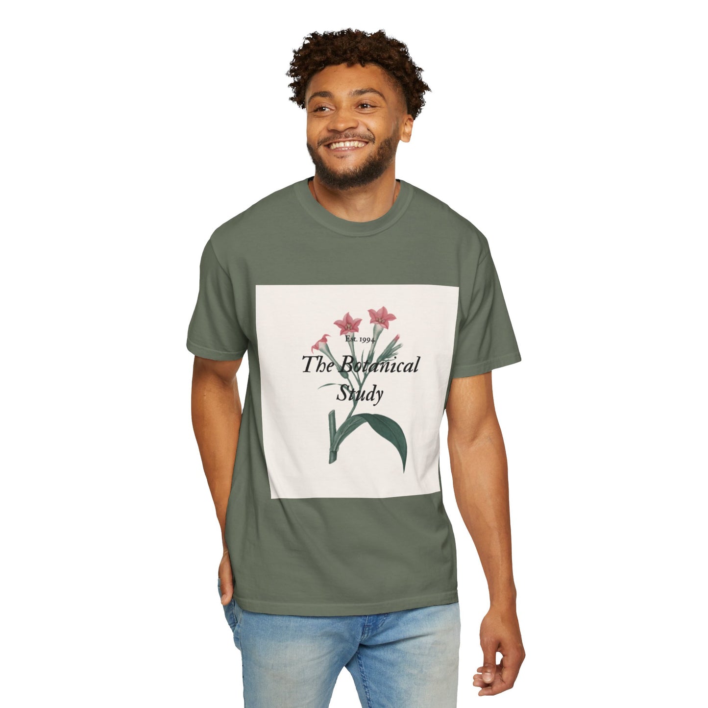 The Botanical Study - Unisex Garment-Dyed T-shirt