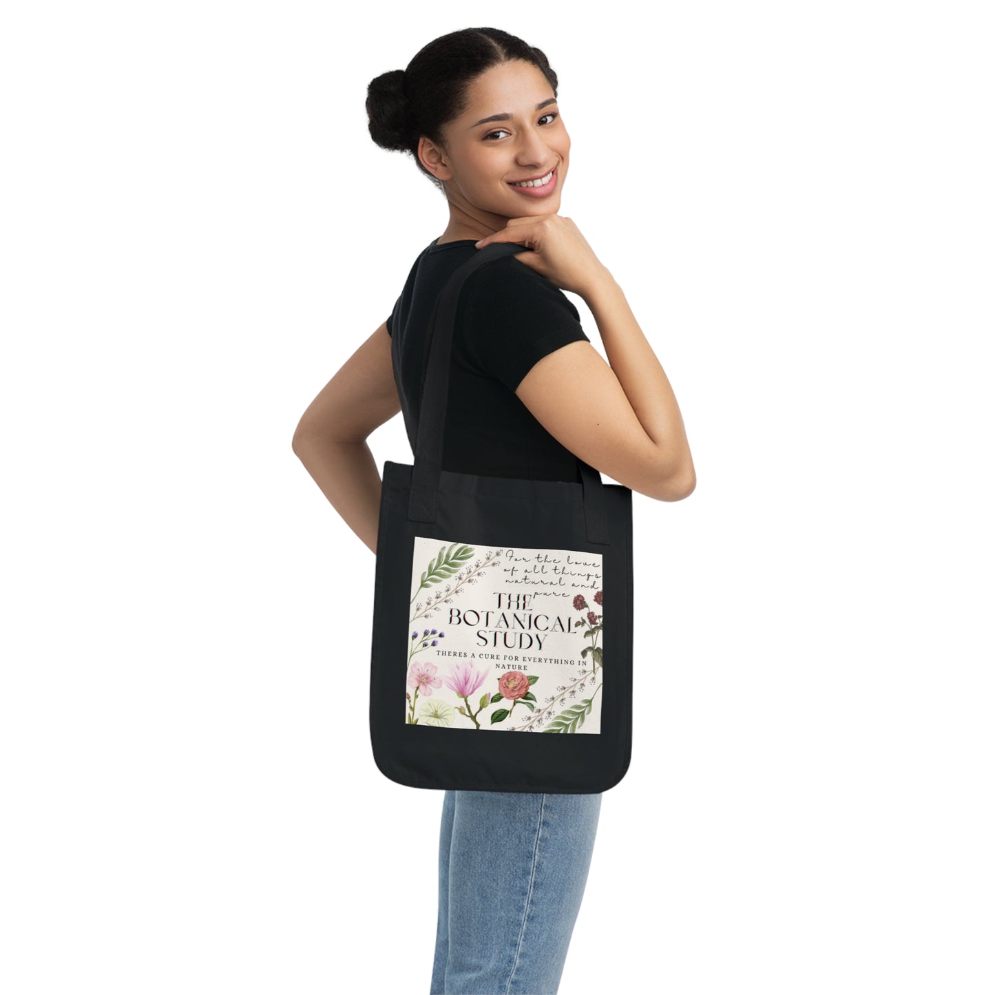 The Botanical Study - Organic Canvas Tote Bag