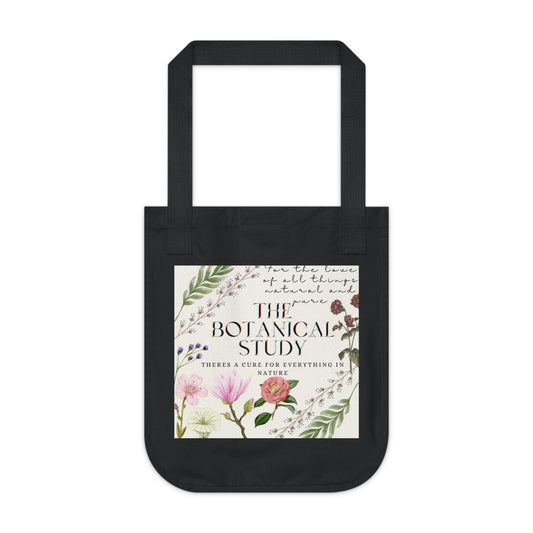 The Botanical Study - Organic Canvas Tote Bag